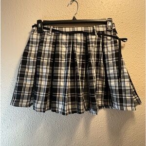 Hot topic plaid skirt